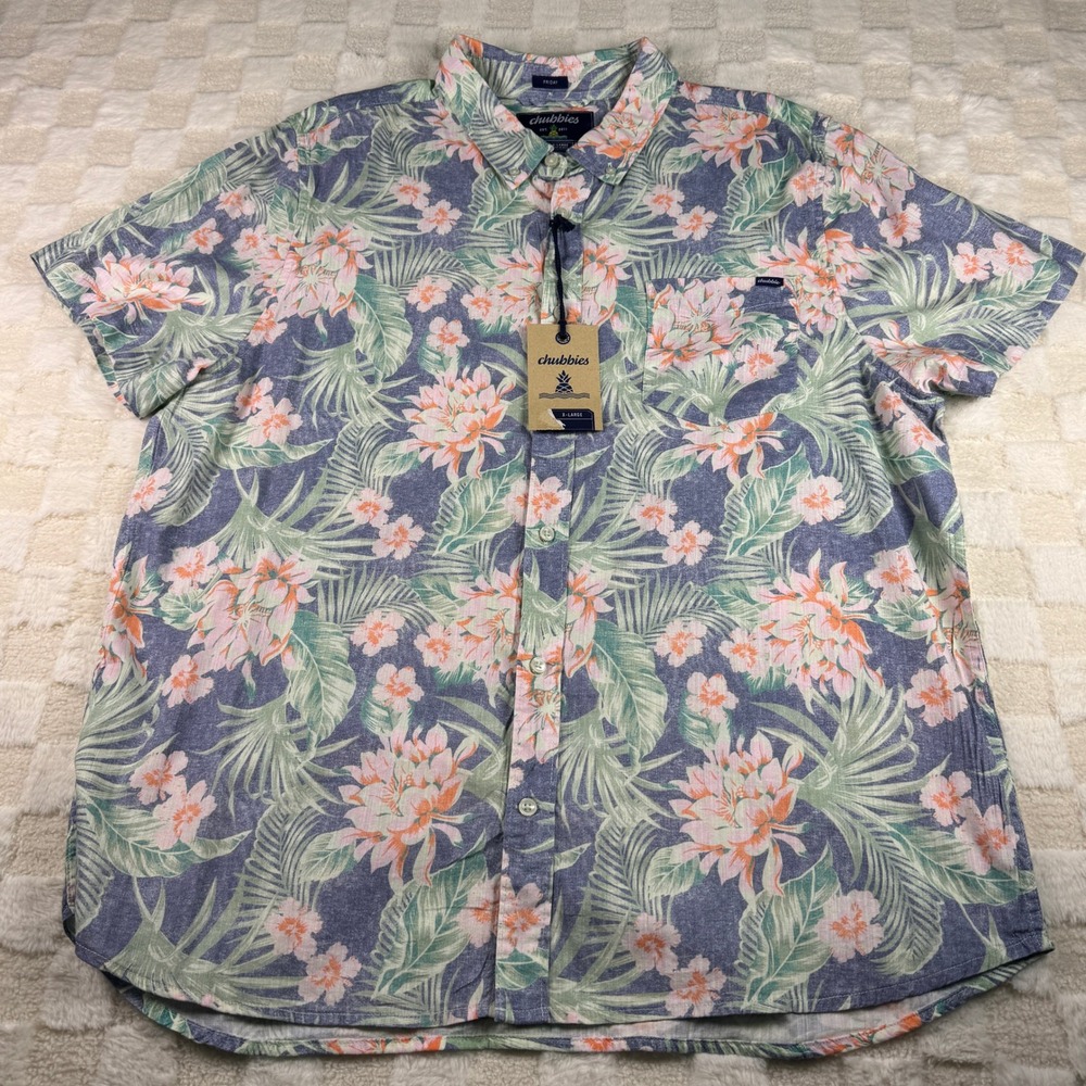 Chubbies Resort Wear The Weekend‎ Has Arrived Friday Shirt X Large Floral Print